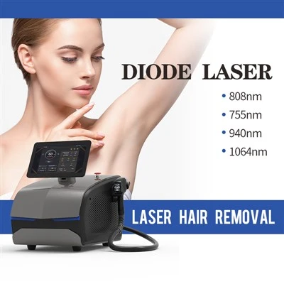 808nm kaasaskantav dioodlaseriga püsiv karvade eemaldamise masin